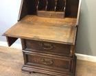 VINTAGE OAK SLANT DESK