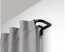 Umbra Twilight Double Curtain Rod Set â Wrap Around Design is Ideal for Blackout or Room Darkening Panels, 28 to 48-Inch, Auburn Bronze