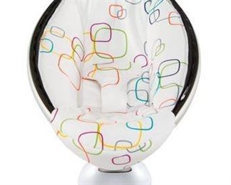 4moms mamaRoo 4 Baby Swing, high-tech Baby Rocker, Bluetooth Enabled â Soft, Plush Fabric with 5 Unique motions