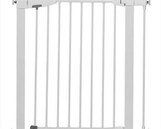 Munchkin Easy-Close Metal Safety Gate, White