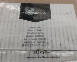 Amazonbasics Steel Lattice Fire Pit 60 Cm 23.5 Inches