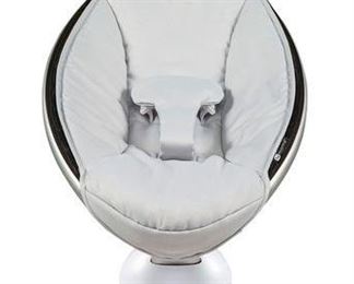 4moms mamaRoo 4 baby swing, high-tech baby rocker, Bluetooth enabled â classic nylon fabric with 5 unique motions