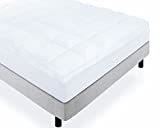 Lucid 3" Hypoallergenic High Plush Down Alternative Fiber Bed Topper