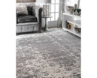 nuLOOM Misty Shades Deedra Area Rug, 6' 7" x 9', Grey