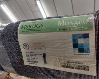 MS rugs Monaco biege blue 7'10"x9'10"