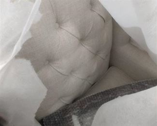 Best Choice Products Tufted Upholstered Wingback Accent Chair Rocker w/Wood Frame, Beige