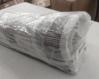 Superior Striped Ashford Area Rug, 4' x 6', Rust