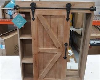 Kate & Laurel Rustic Medicine Cabinet