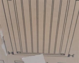 Baby Gate Auto Close White