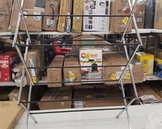 Foldable Drying Rack - Chrome