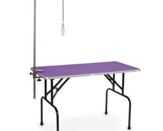 Master Equipment Pet Folding Grooming Table, Purple