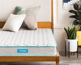 Linenspa 6" Traditional Innerspring Mattress-in-a-Box