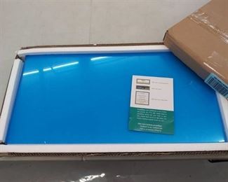 3mm clear lucite cast acrylic blue sheets