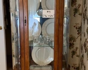 $145.00 China Cabinet / Curio Only! China not included.