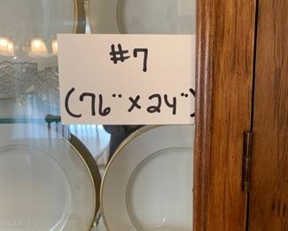 $145.00 China Cabinet / Curio Only! China not included.