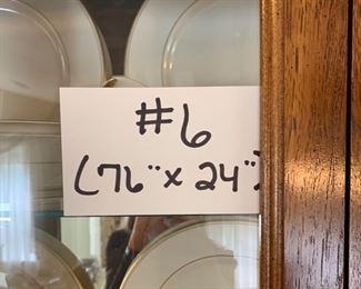 $145.00 China Cabinet / Curio Only! China not included.