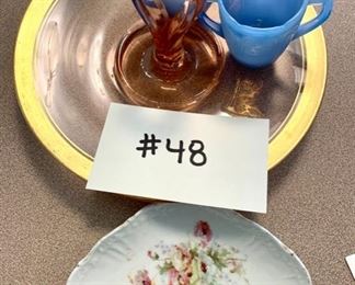 Child's Creamer/Sugar has slight rim damage...$15.00