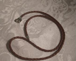 Persona leather necklace ( for beads and charms) $22