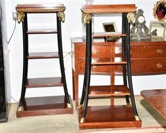 8. Pair Of John Widdicomb Classical Style Etageres
