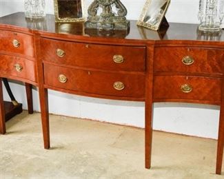 19. Federal Style Mahogany Sideboard