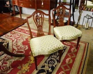 20. Pair of Mahogany Federal Style Side Chairs
