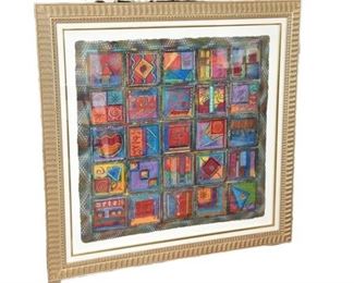 23. Kevin Kichar Framed Paper Relief