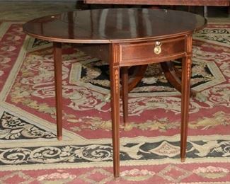 24. Baker Mahogany Pembroke Table