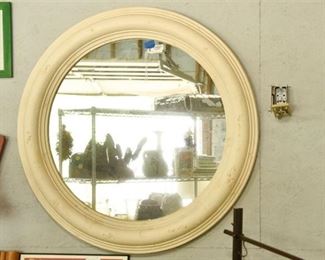 31. Large Composition Circular Wall Mirror