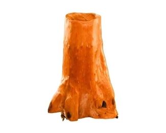 35. Trio of Hand Carved Wooden Baskets