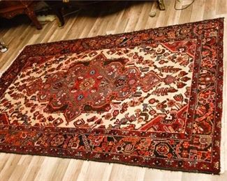 41. Antique Handwoven Persian Borchelou Rug