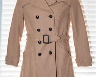 JH-114 H and M Womens Size 8 Trenchcoat $19.95