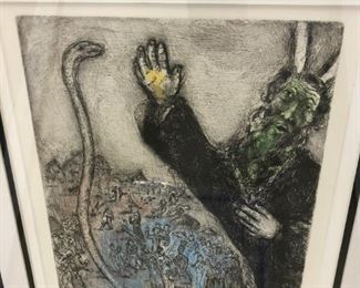 Marc Chagall etching - $5,750