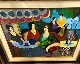 Tarkay original on canvas - $5,250
30” x 40”