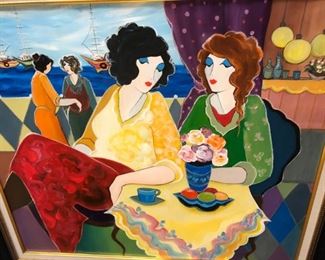 Tarkay painting - $4,250
26” x 30”