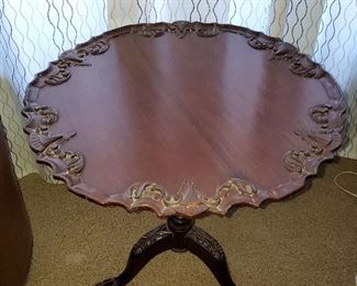 27" round and 29.5" tall.