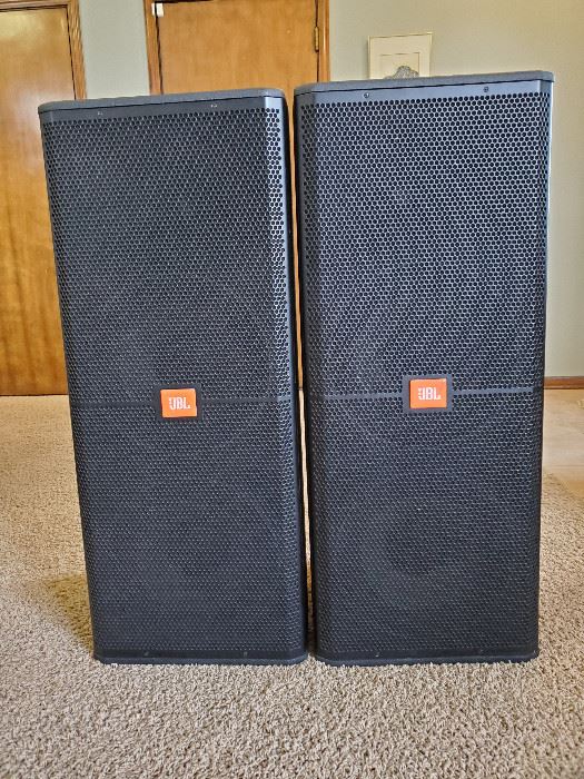 JBL SRX 722F Speakers...$1600 pair...38" tall...12" Woofers