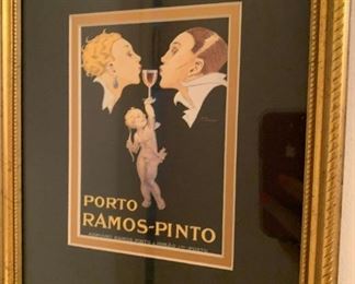 Art Deco framed print