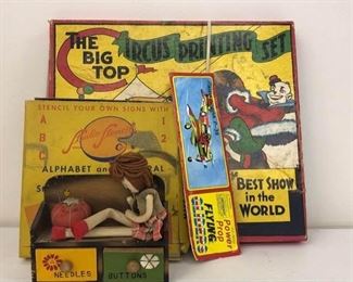 Big Top Circus Printing Set