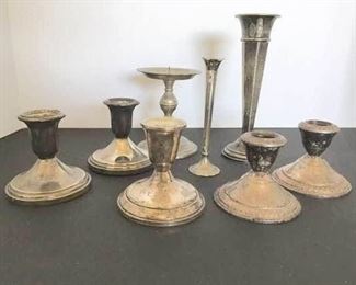 Sterling Silver weighted 