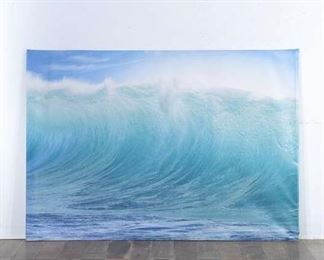 Xl Print Ocean Barrel Wave