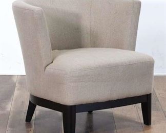 Contemporary Art Deco Style Sand Armchair