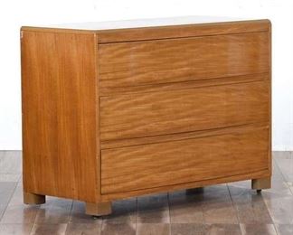Mid Century Modern Solid Wood Chest Of Drawers