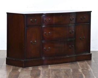 Bassett Furniture Hepplewhite Sideboard Buffet Cabinet