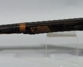 Antique Christian Korber Side-By-Side Percussion Cap Black Powder Shotgun, Silver Inlaid Engraving On Barrel & Stock, With Sling Rings