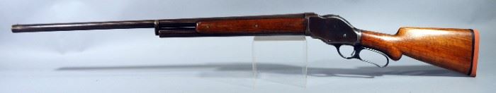 Winchester Model 1901 10 ga Lever Action Shotgun SN# 67052, Manufactured In 1903, Receiver Engraved "WRAC"