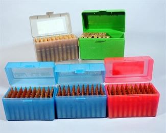 7.65 x 54R Ammo, Approx 230 Rounds In Plastic Containers