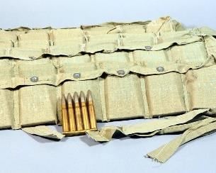 8mm Mauser Ammo, Approx 490 Rounds, In 5-Round Stripper Clips And 7-Slot Bandoliers