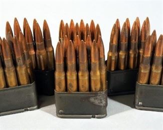 30-06 Ammo, Approx 48 Rounds In Six M1 8-Round Clips