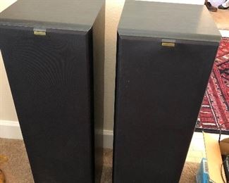 Jamo Cornet 8011 floor speakers $150.00.  Dimensions 35" tall