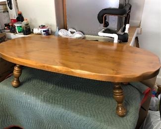 Wood Coffee Table  $100  -  51" x 23"